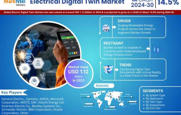 Electrical Digital Twin Market Set to Experience a Massive 14.5% CAGR During 2024-2030